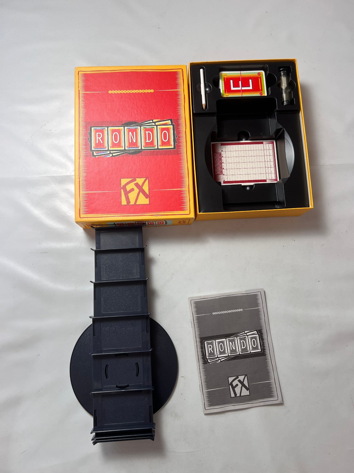 Rondo Brettspiel Unbespielt 1998 FX Spiele  90er Familien  Vollständig - Ansicht 3