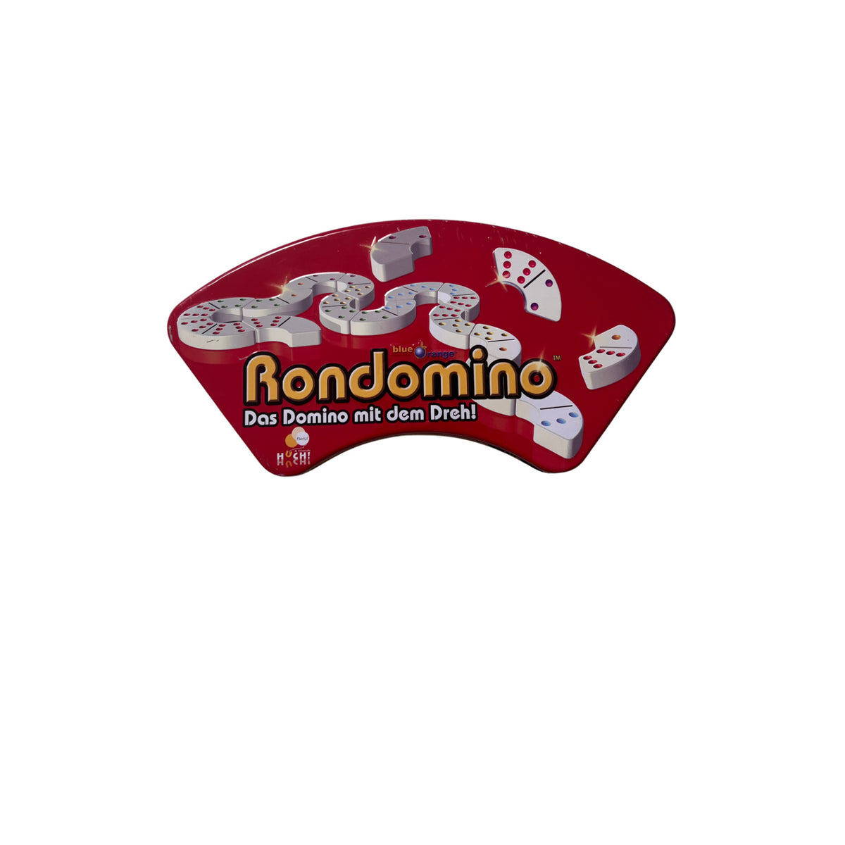 Rondomino - Das Domino mit dem Dreh! Huch! – SKU A13464 – Gesellschaftsspiel gebraucht kaufen bei Brettspielimperium