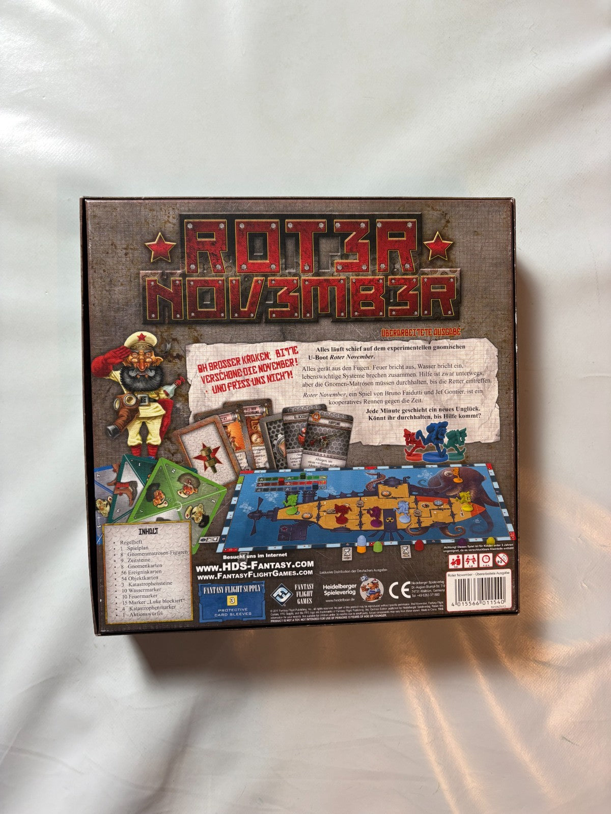 ROTER NOVEMBER  Heidelberger Spielverlag deutsche Ausgabe  vollständig - Ansicht 8