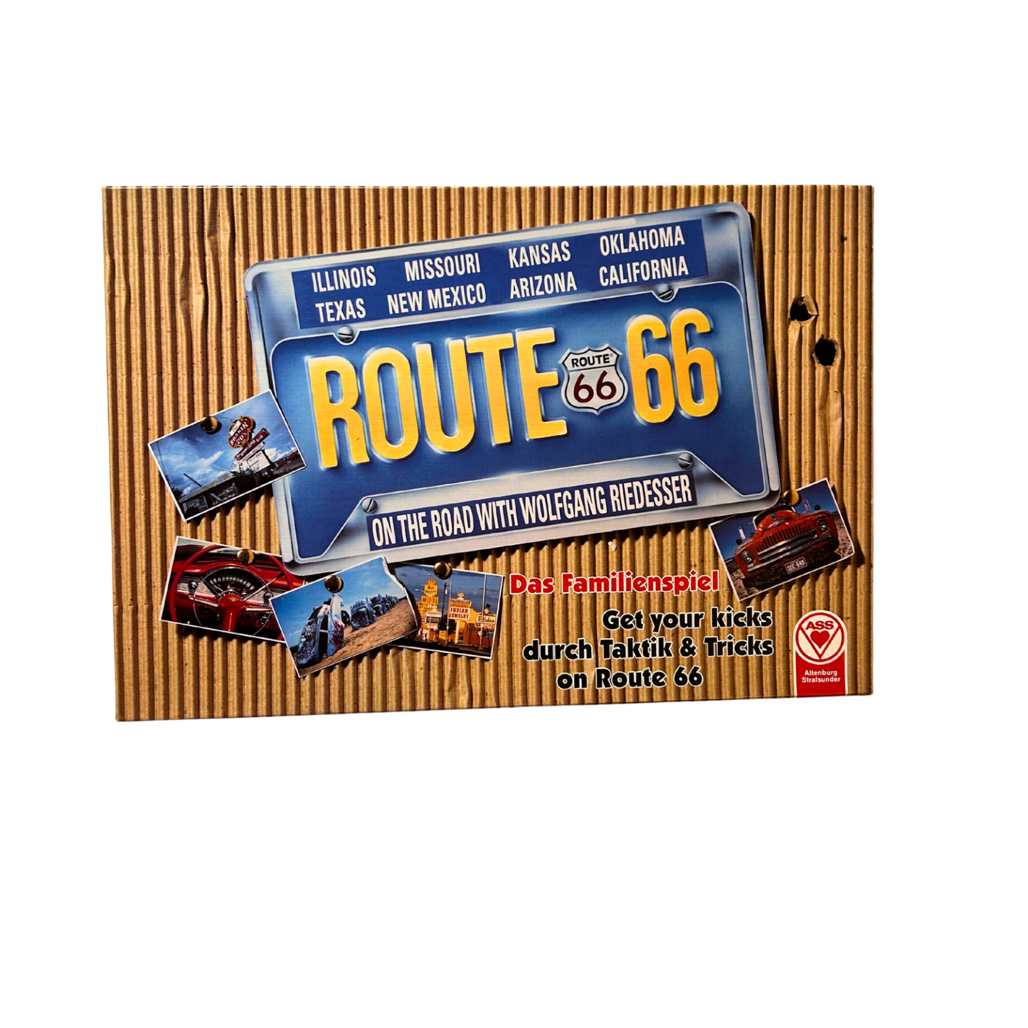 Route 66 Brettspiel ASS 1993 Gesellschaftsspiel Spiel - Vollständig - Ansicht 1