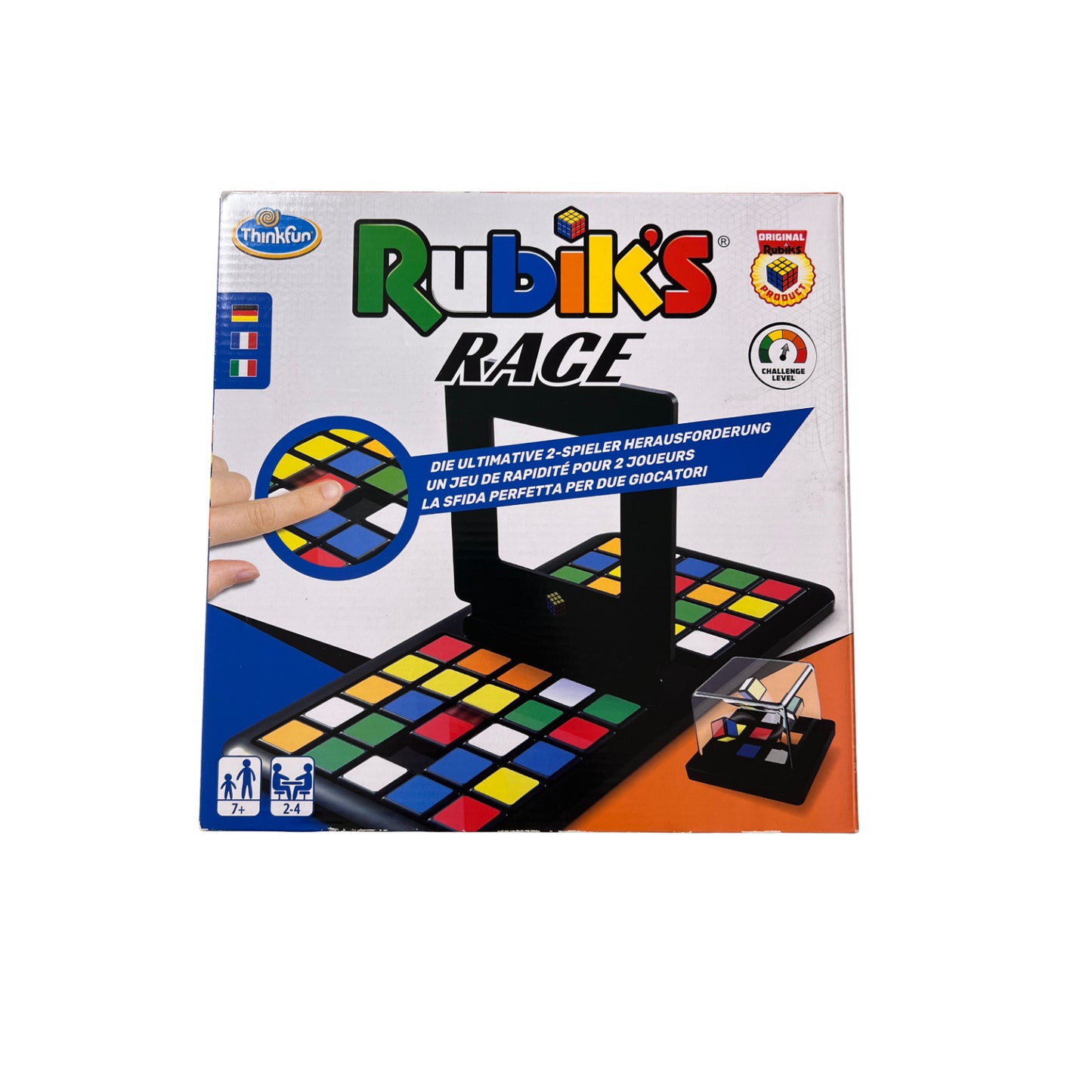 Rubik's Race Geschicklichkeitsspiel Think fun Familienspiel – SKU A14109 – Gesellschaftsspiel gebraucht kaufen bei Brettspielimperium