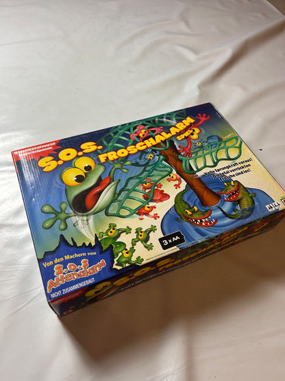 S.O.S. Froschalarm Brettspiel Kinderspiel Spiel Mattel vollständig - Ansicht 5