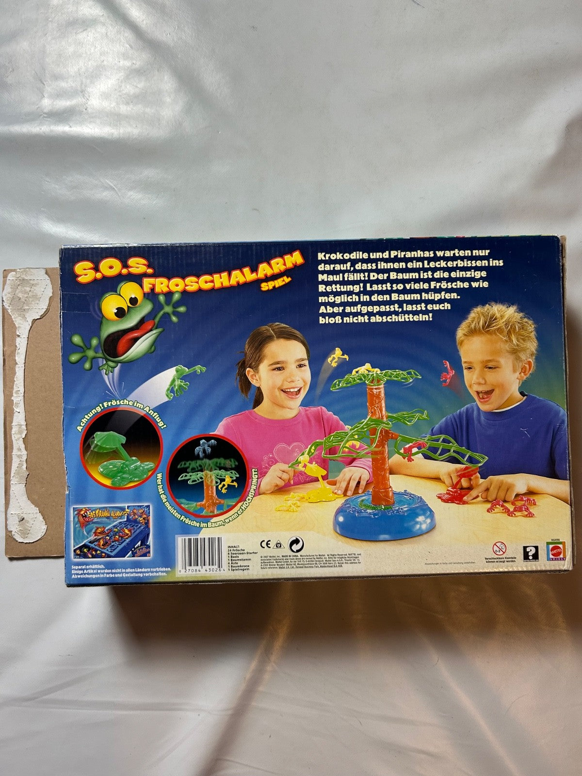 S.O.S. Froschalarm Brettspiel Kinderspiel Spiel Mattel vollständig - Ansicht 6