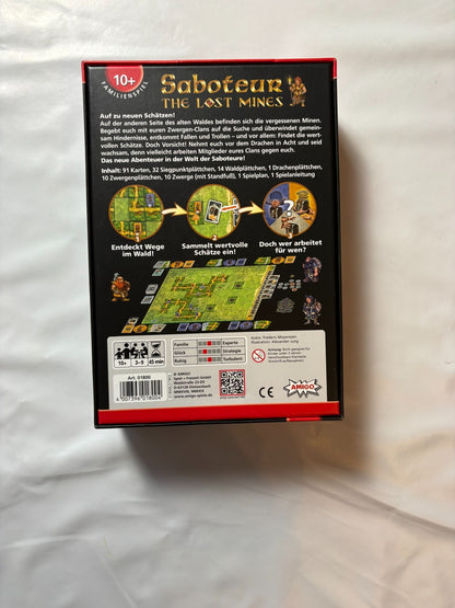 Saboteur - The Lost Mines AMIGO - Familienspiel - Vollständig - Ansicht 10