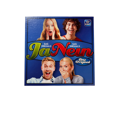 SAG NIEMALS JA  SAG NIEMALS NEIN KING Gesellschaftsspiel  Vollständig - Ansicht 1