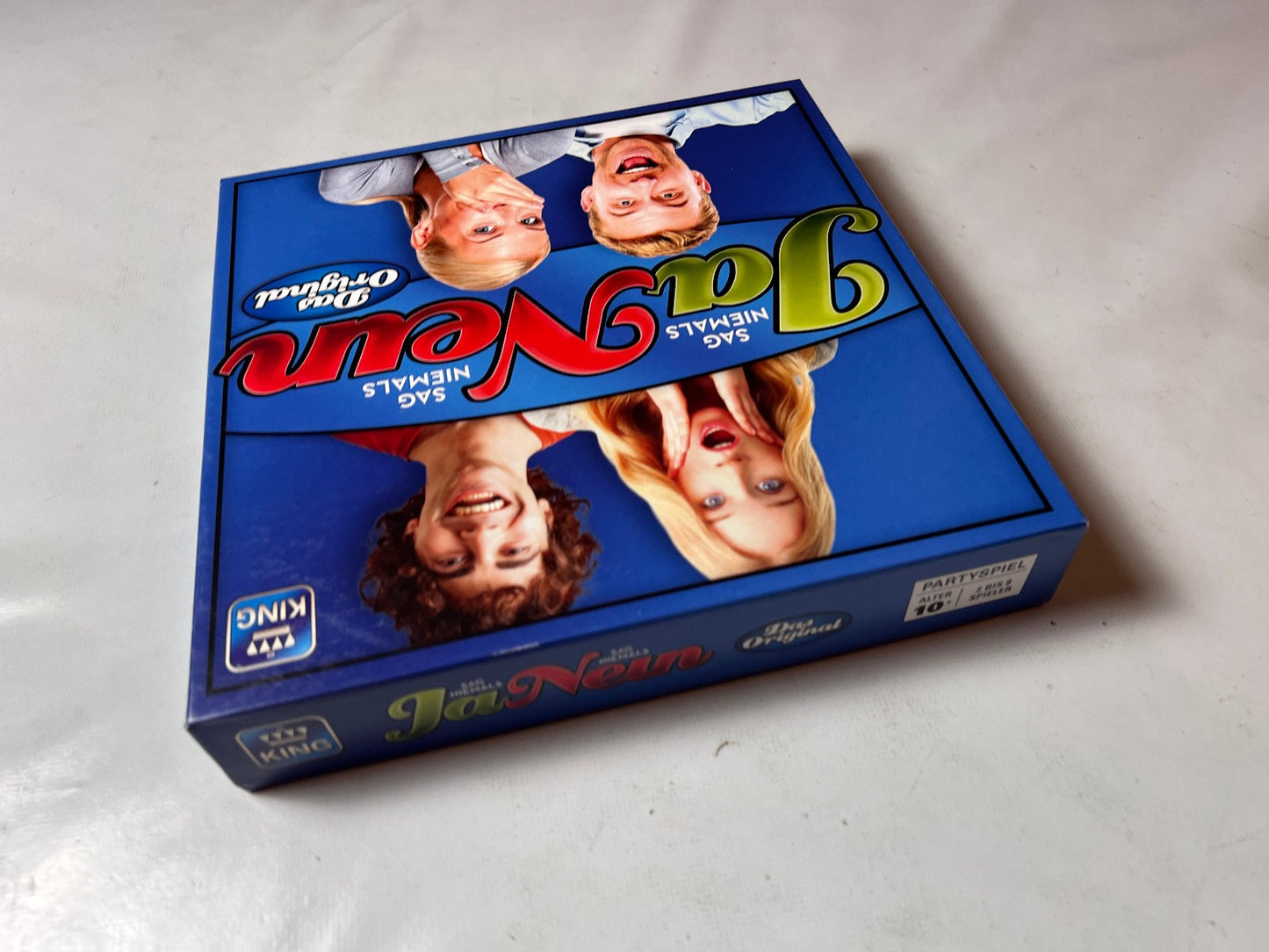 SAG NIEMALS JA  SAG NIEMALS NEIN KING Gesellschaftsspiel  Vollständig - Ansicht 6