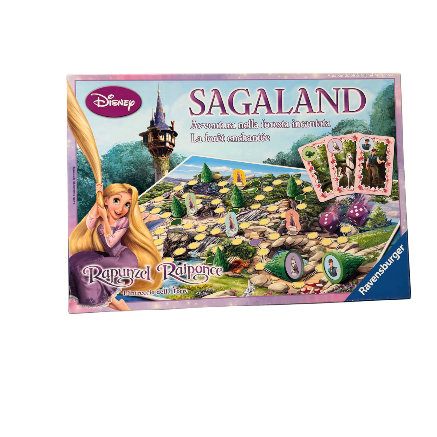 Sagaland Rapunzel Disney Ravensburger Brettspiel Kinderspiel  Vollständig - Ansicht 1
