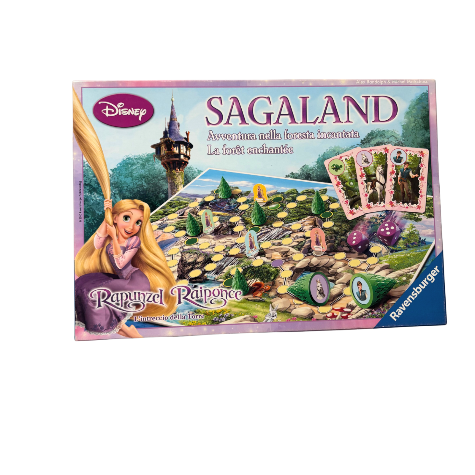 Sagaland Rapunzel Disney Ravensburger Brettspiel Kinderspiel  Vollständig - Ansicht 1