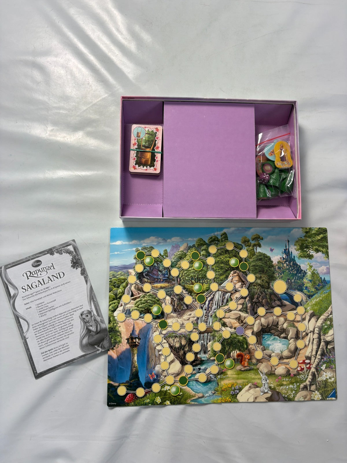 Sagaland Rapunzel Disney Ravensburger Brettspiel Kinderspiel  Vollständig - Ansicht 10