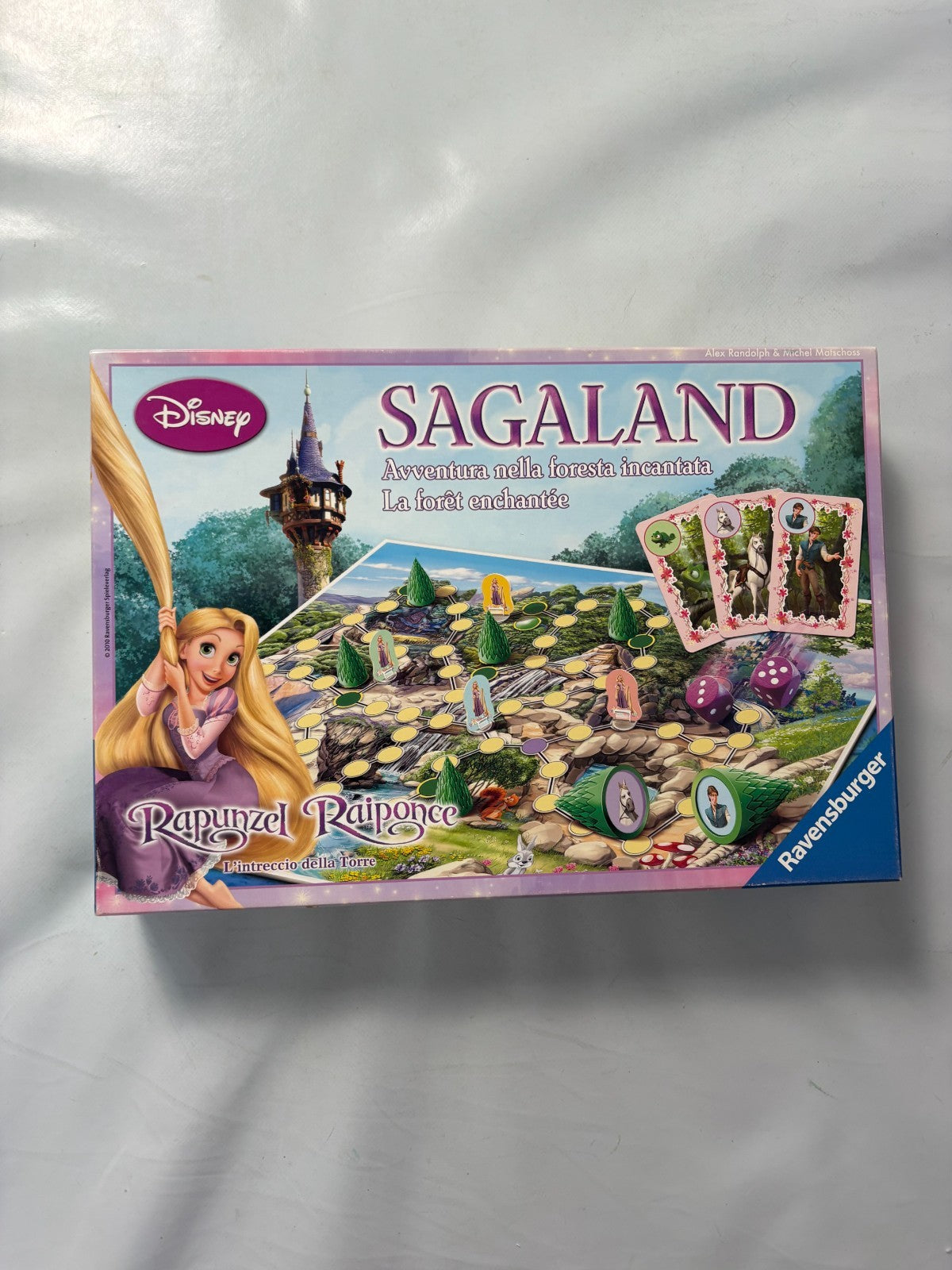 Sagaland Rapunzel Disney Ravensburger Brettspiel Kinderspiel  Vollständig - Ansicht 14