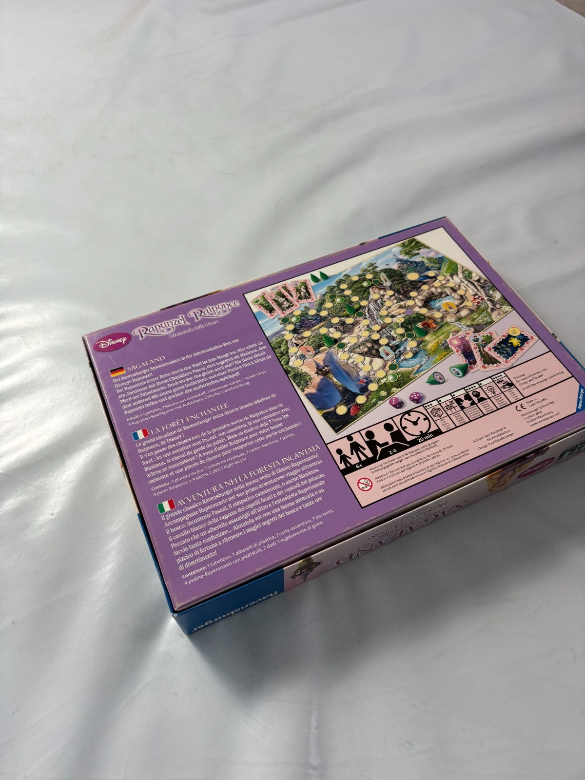 Sagaland Rapunzel Disney Ravensburger Brettspiel Kinderspiel  Vollständig - Ansicht 2