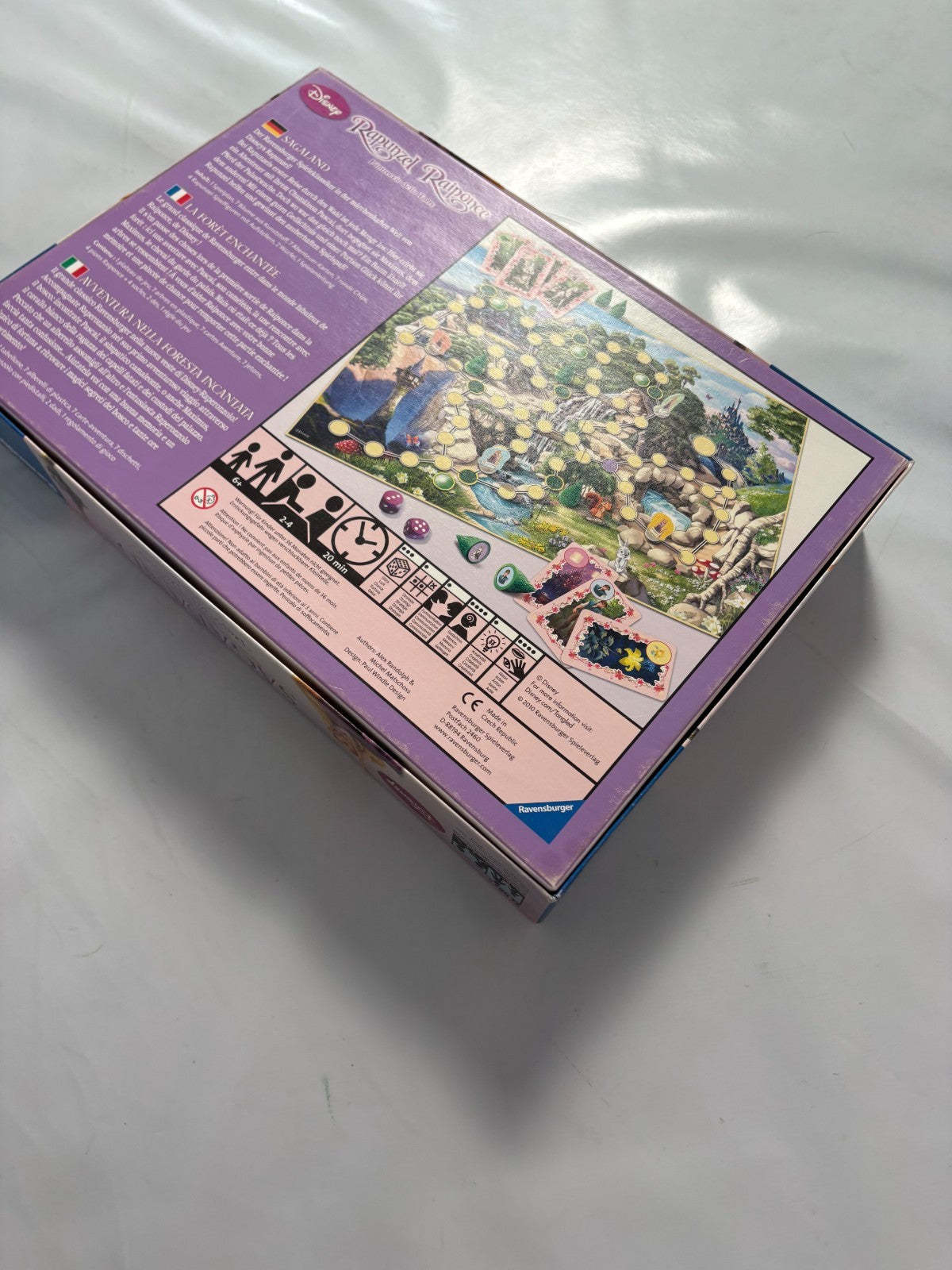 Sagaland Rapunzel Disney Ravensburger Brettspiel Kinderspiel  Vollständig - Ansicht 3