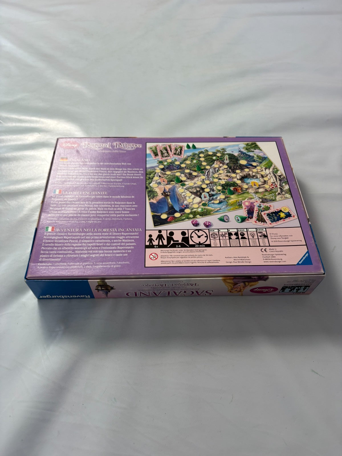 Sagaland Rapunzel Disney Ravensburger Brettspiel Kinderspiel  Vollständig - Ansicht 4