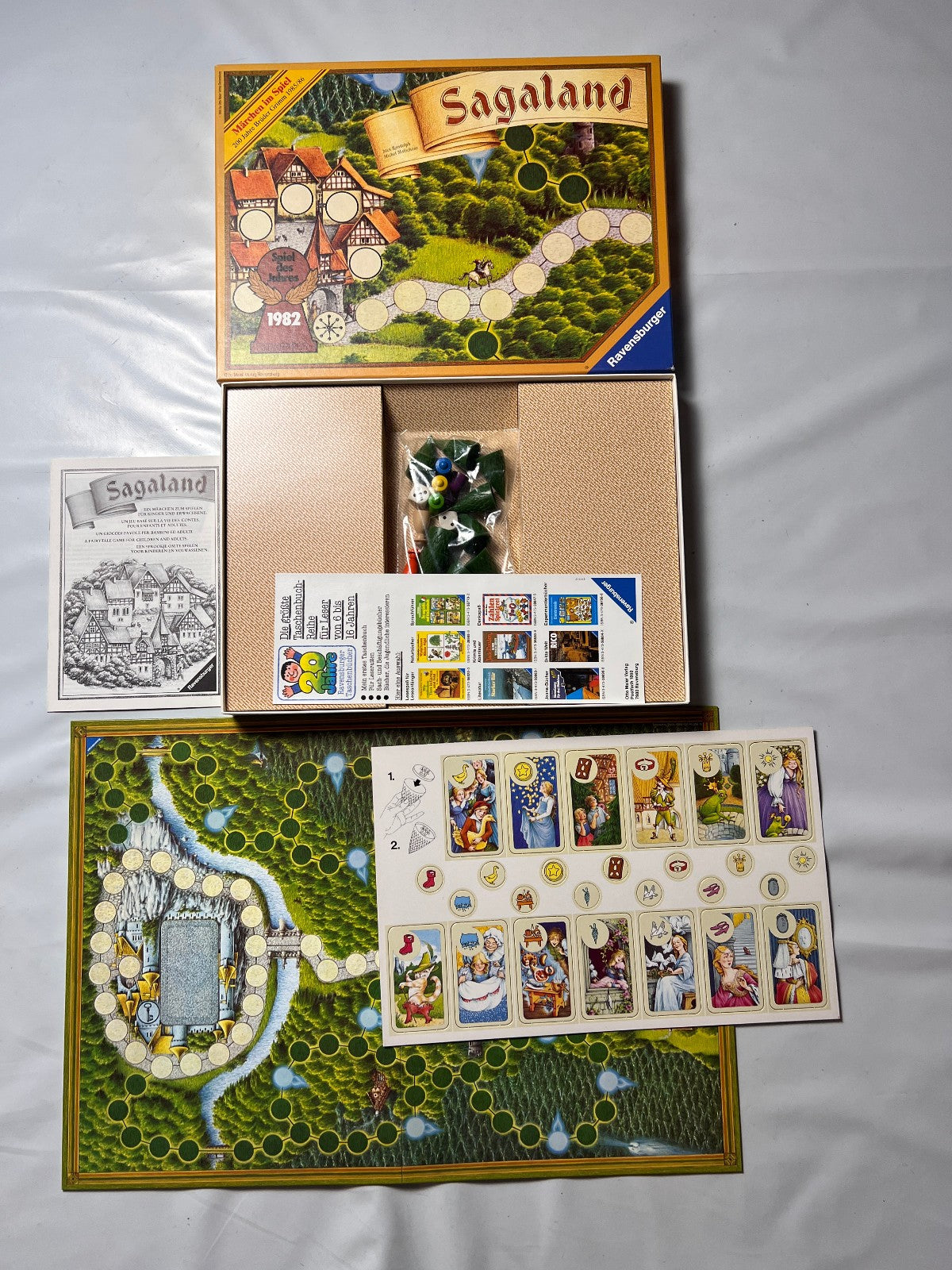 Sagaland Ravensburger Spiel Brettspiel bräunliche Ausgabe  Unbespielt - Ansicht 3