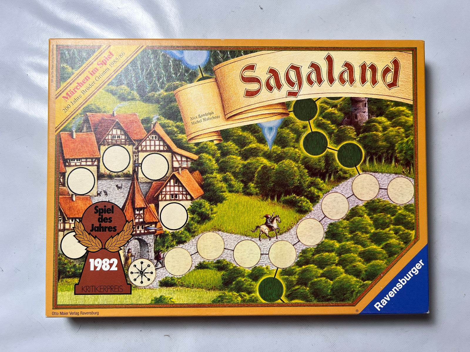 Sagaland Ravensburger Spiel Brettspiel bräunliche Ausgabe  Unbespielt - Ansicht 4