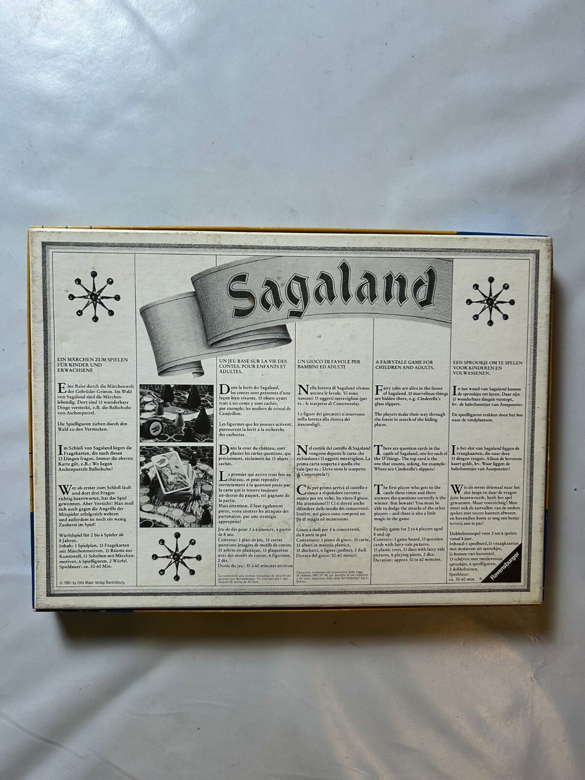 Sagaland Ravensburger Spiel Brettspiel bräunliche Ausgabe - Vollständig - Ansicht 10