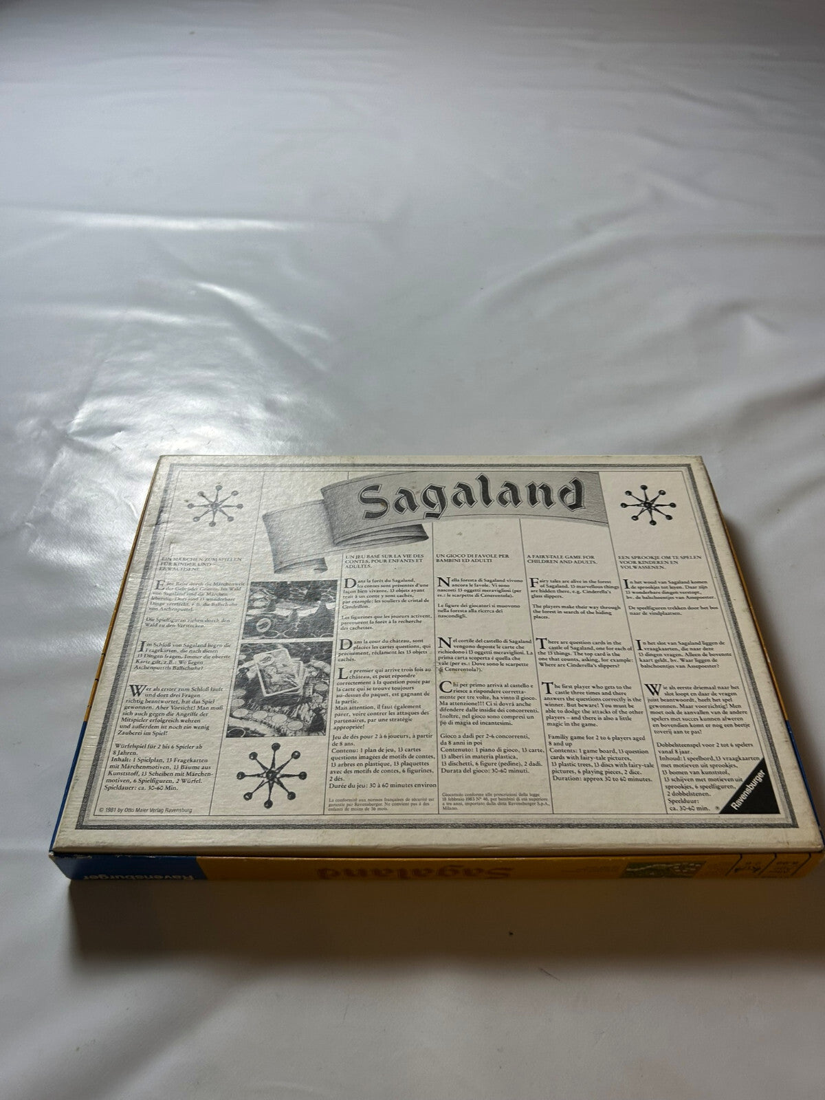 Sagaland Ravensburger Spiel Brettspiel bräunliche Ausgabe - Vollständig - Ansicht 11