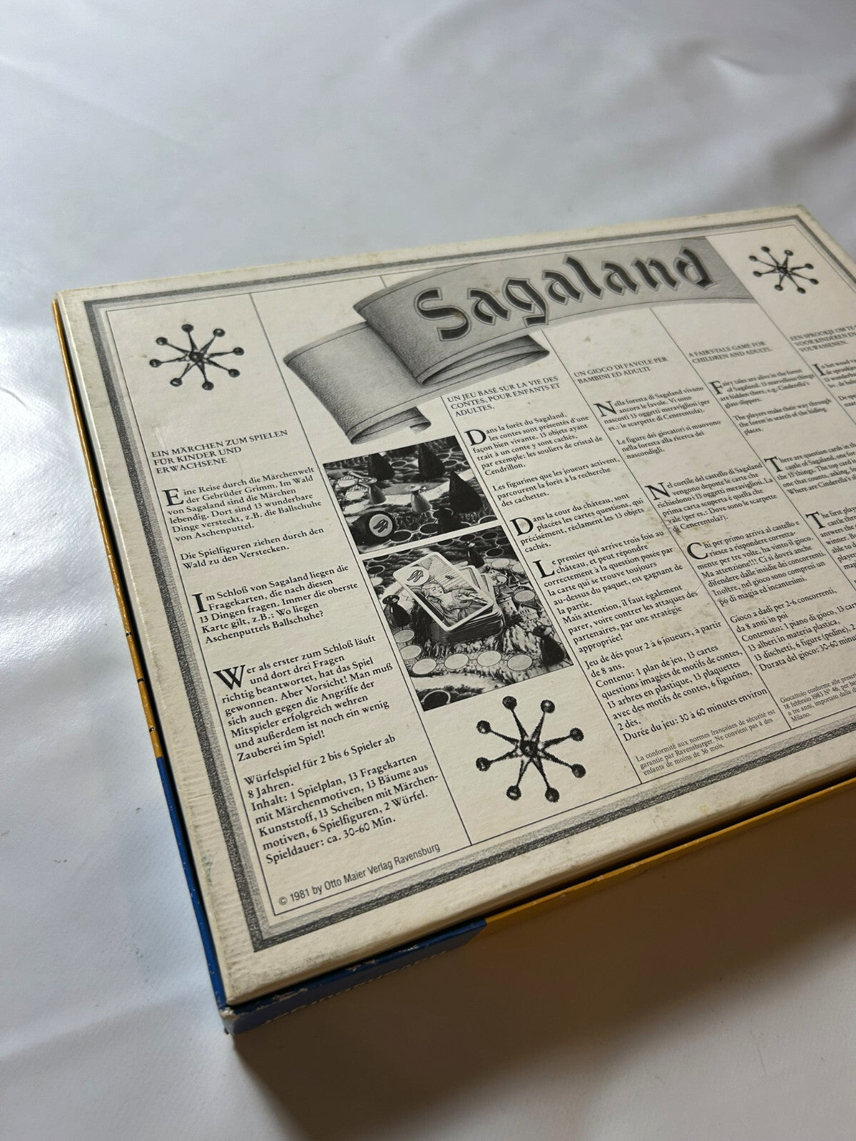 Sagaland Ravensburger Spiel Brettspiel bräunliche Ausgabe - Vollständig - Ansicht 13