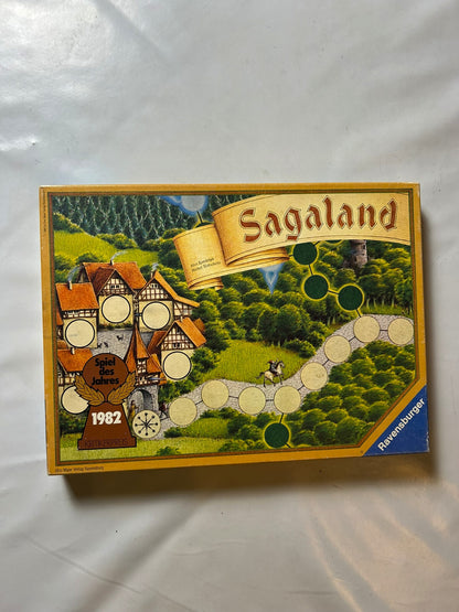 Sagaland Ravensburger Spiel Brettspiel bräunliche Ausgabe - Vollständig - Ansicht 2