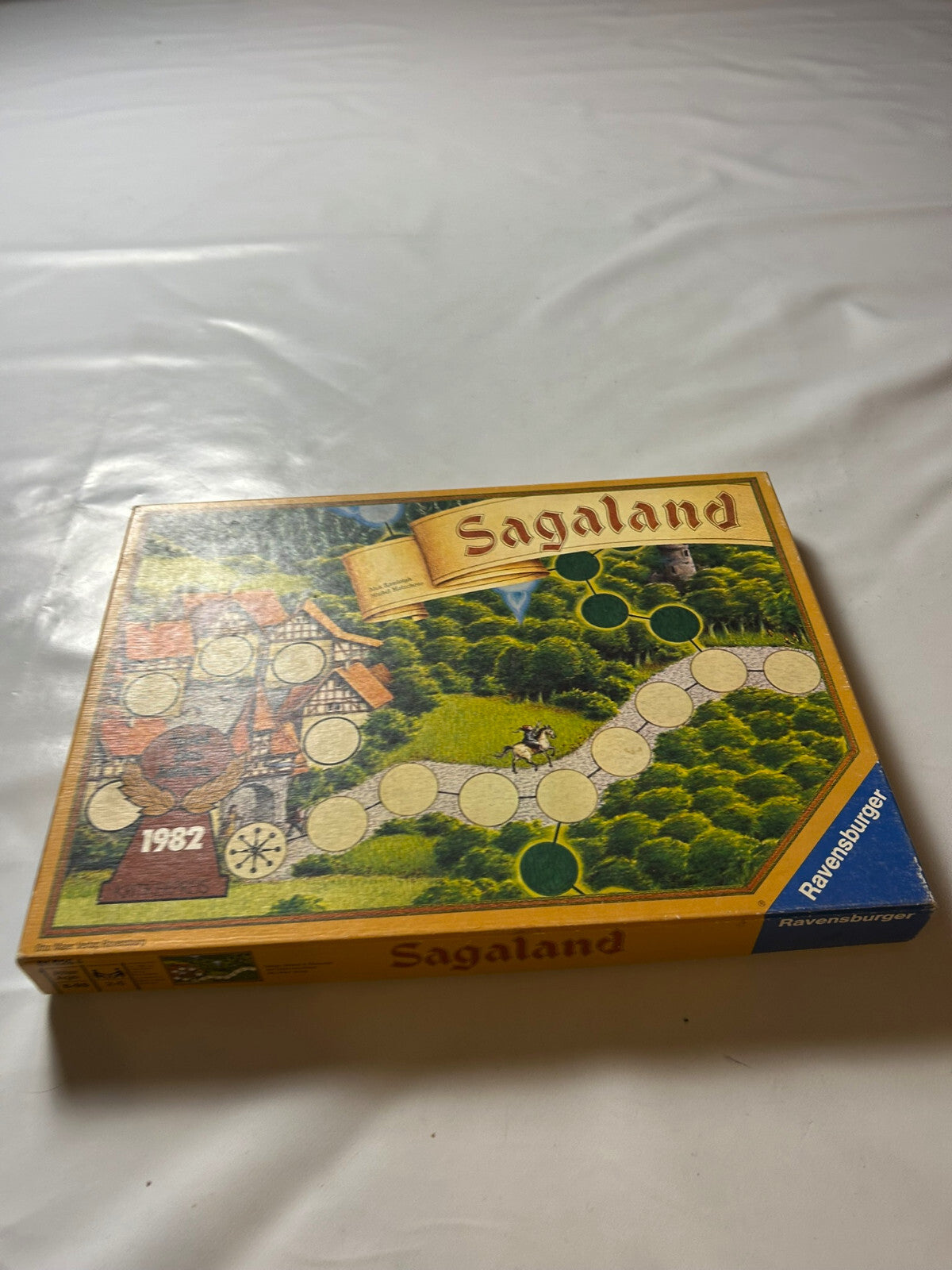 Sagaland Ravensburger Spiel Brettspiel bräunliche Ausgabe - Vollständig - Ansicht 3