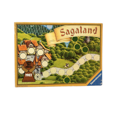 Sagaland Ravensburger Spiel Brettspiel bräunliche Ausgabe – SKU A9181 – Gesellschaftsspiel gebraucht kaufen bei Brettspielimperium