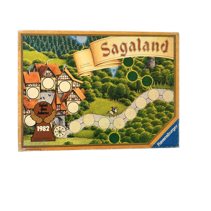 Sagaland Ravensburger Spiel Brettspiel bräunliche Ausgabe – SKU A9847 – Gesellschaftsspiel gebraucht kaufen bei Brettspielimperium