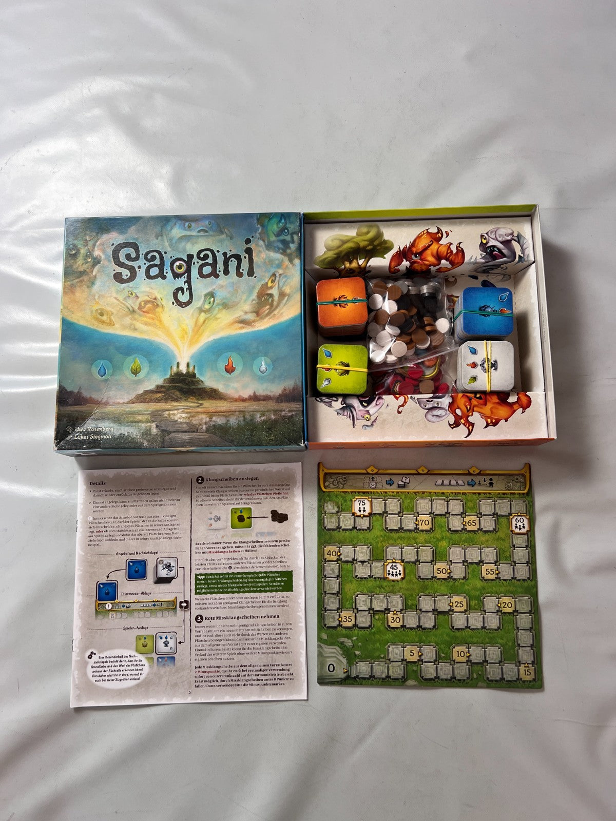 Sagani Skellig Games Brettspiel Familienspiel Fantasyspiel - Vollständig - Ansicht 2