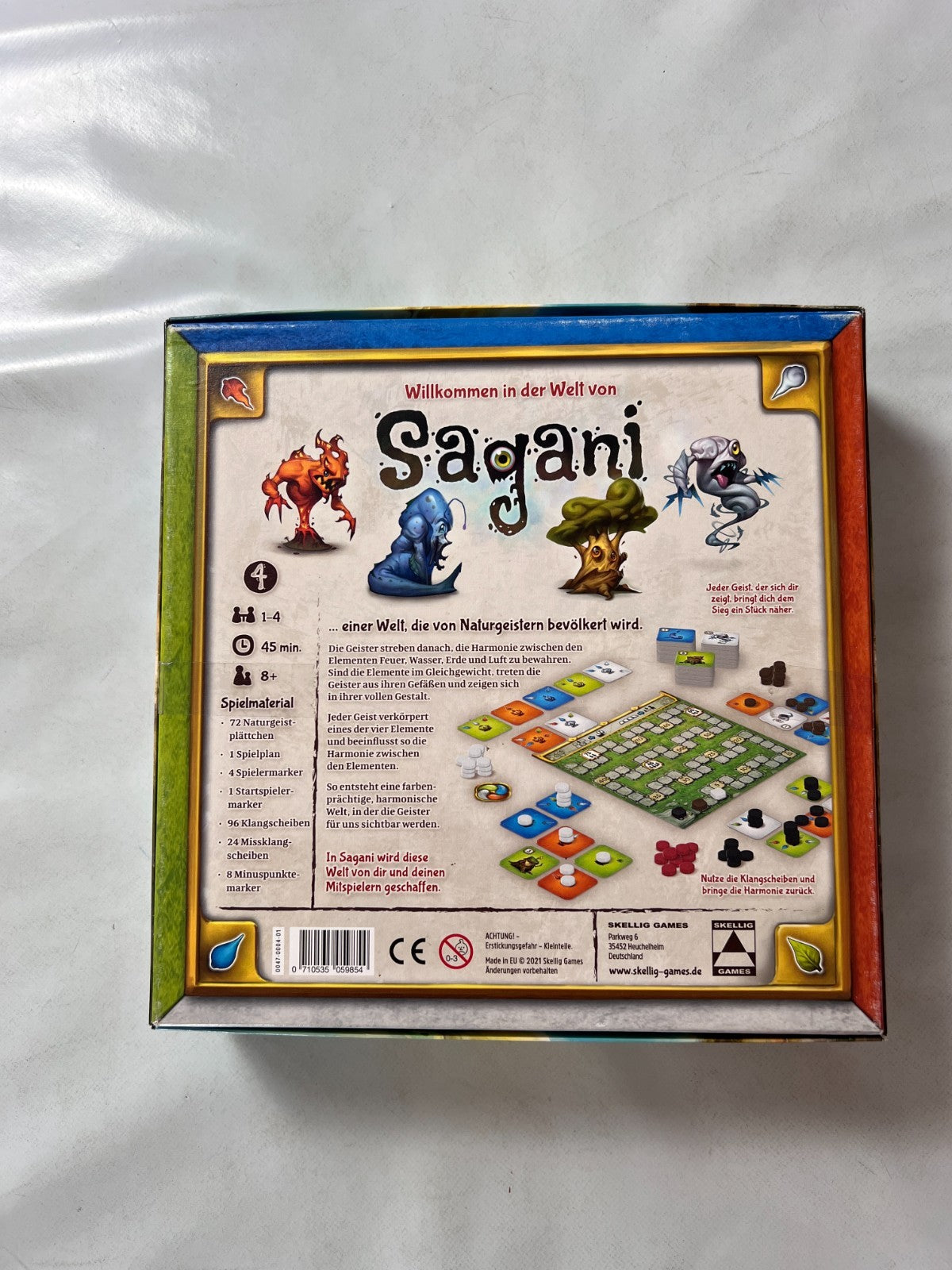 Sagani Skellig Games Brettspiel Familienspiel Fantasyspiel - Vollständig - Ansicht 9
