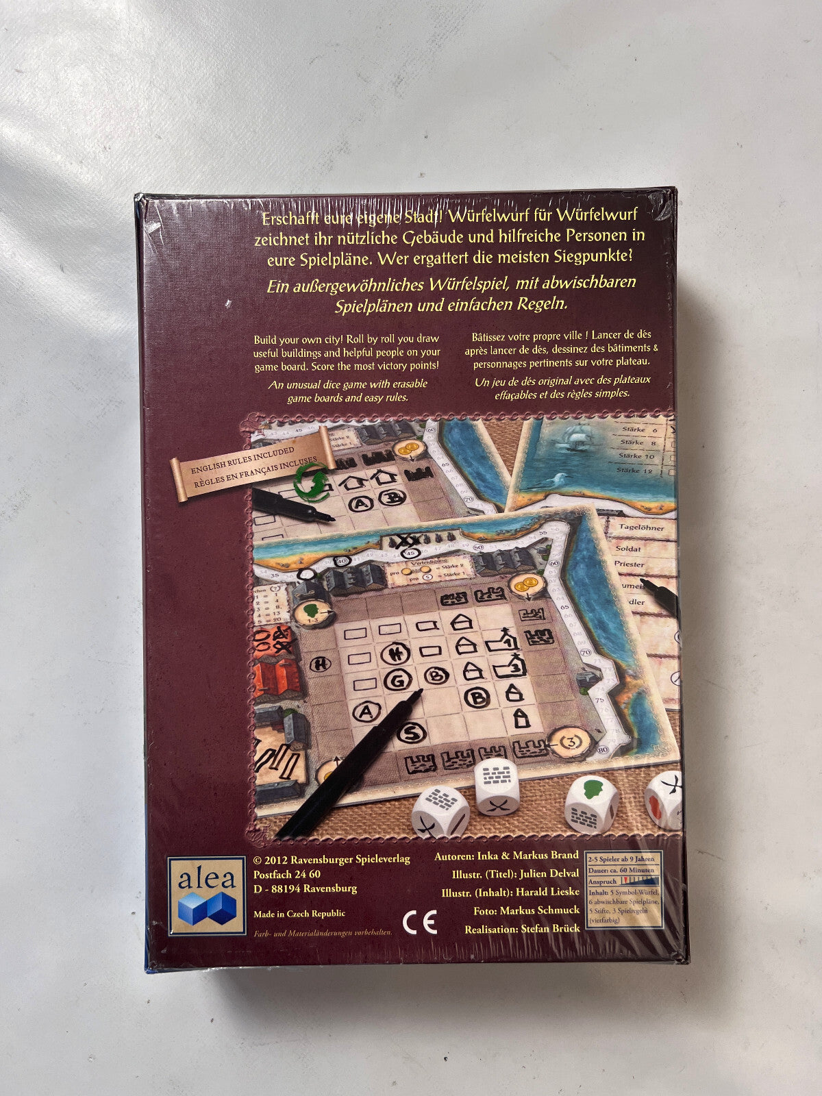 Saint Malo - Ravensburger Alea Brettspiel Gesellschaftsspiel - NEU in Folie - Ansicht 7
