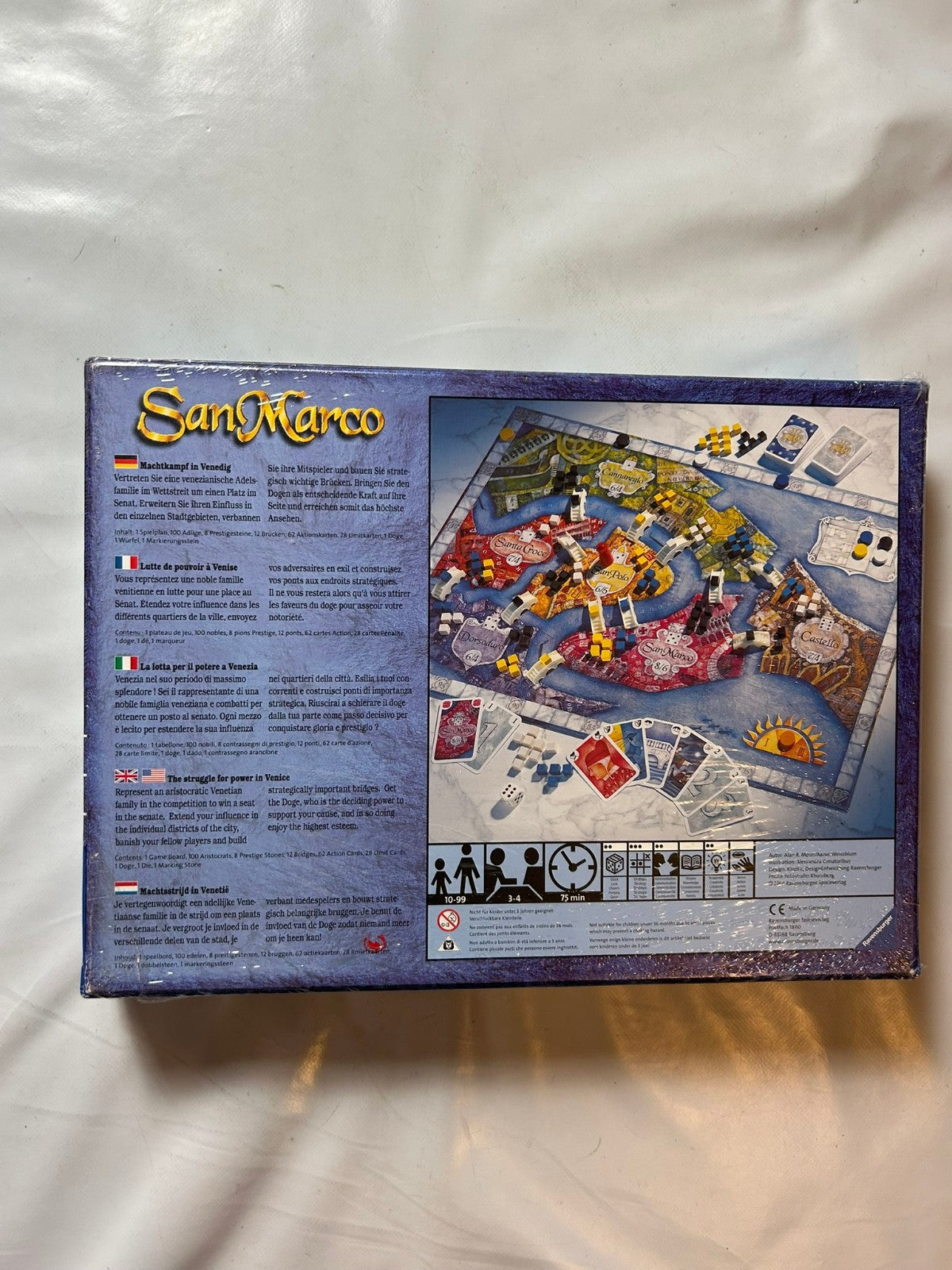 San Marco Ravensburger Brettspiel  Neu in Folie - Ansicht 7