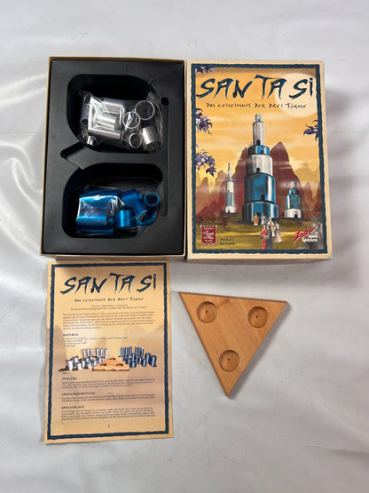 SAN TA SI Santasi Brettspiel Zoch Gesellschaftsspiel  Vollständig - Ansicht 2