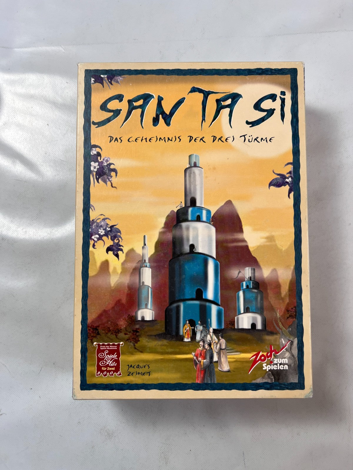 SAN TA SI Santasi Brettspiel Zoch Gesellschaftsspiel  Vollständig - Ansicht 3