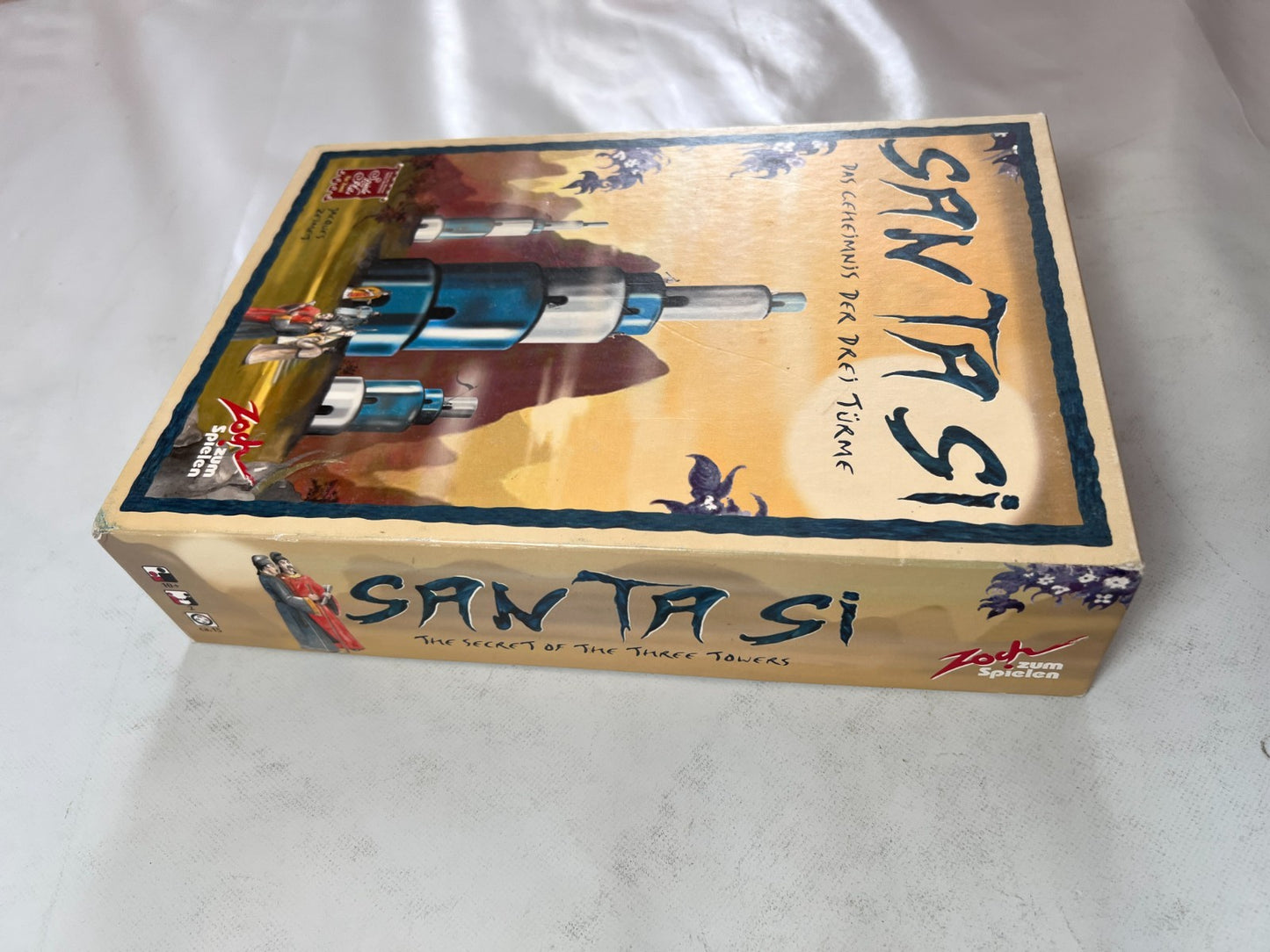 SAN TA SI Santasi Brettspiel Zoch Gesellschaftsspiel  Vollständig - Ansicht 6