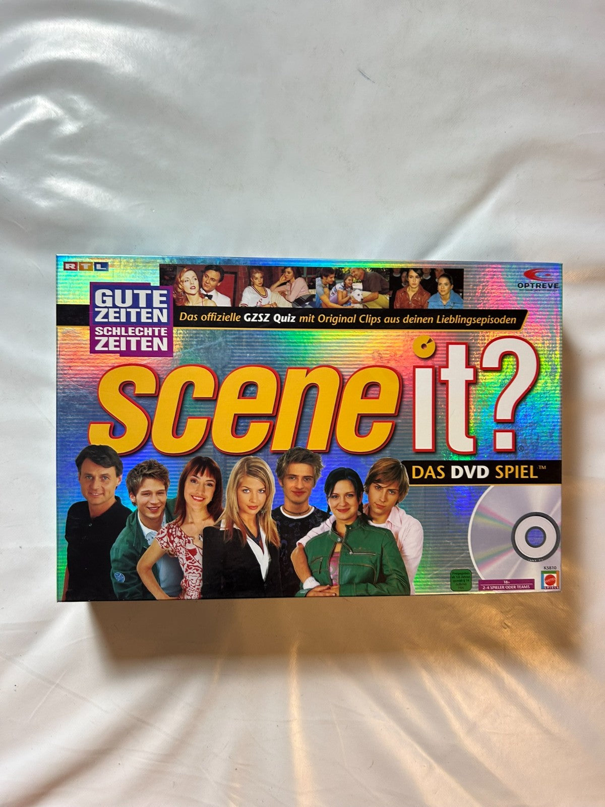Scene It? Gute ZeitenSchlechte Zeiten DVDSpiel 2006 Mattel  Vollständig - Ansicht 2