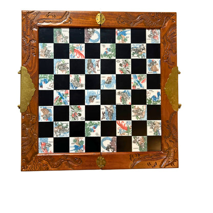 Schach Holz Schachspiel Chinesisch 30 x 30 cm – SKU A10918 – Gesellschaftsspiel gebraucht kaufen bei Brettspielimperium
