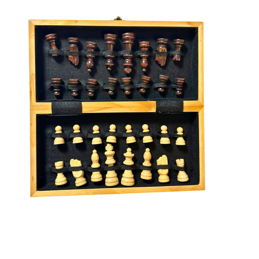 Schachspiel Schach aus Holz 30x30cm - Kiste – SKU A9019 – Gesellschaftsspiel gebraucht kaufen bei Brettspielimperium