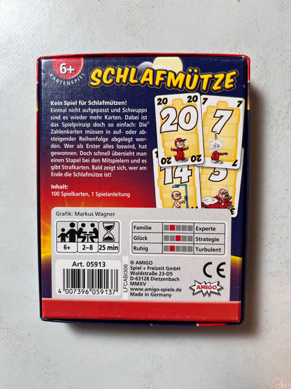 Schlafmütze Kartenspiel -Amigo - Unbespielt - Ansicht 9