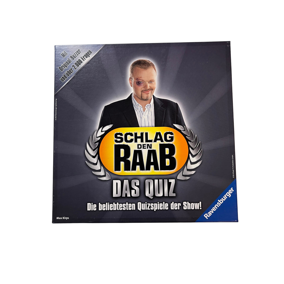 Schlag den Raab Das Quiz Ravensburger 2012 – SKU A13973 – Gesellschaftsspiel gebraucht kaufen bei Brettspielimperium