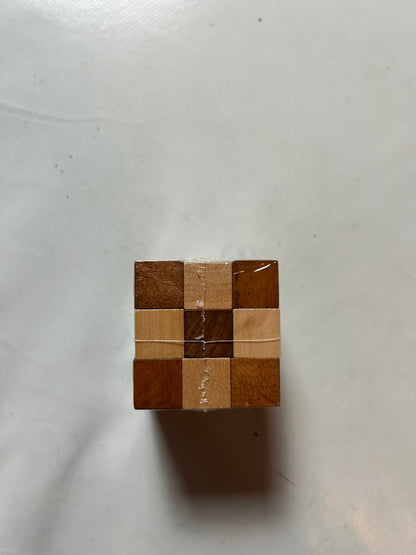 Schlangen Puzzle 5cm x  5xm x 5xm  Holz  Neu in Folie - Ansicht 6