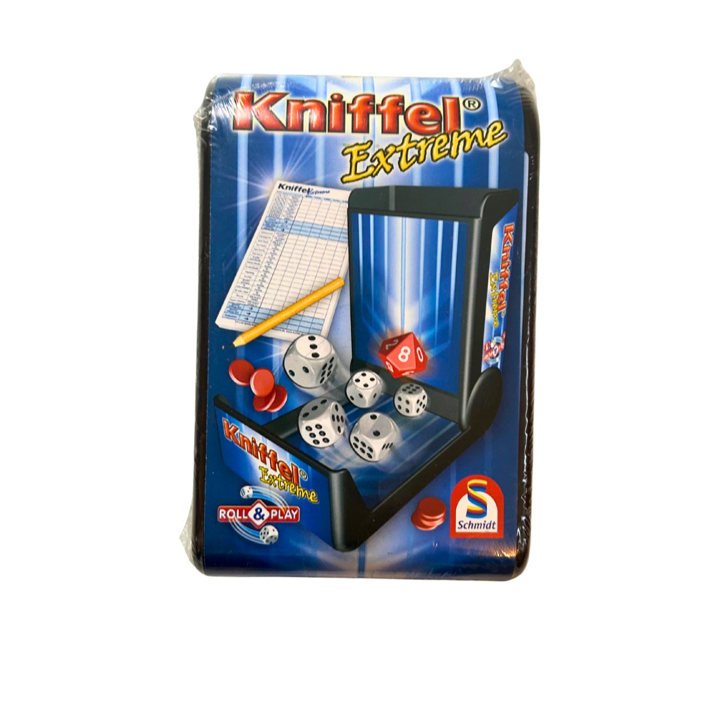 Schmidt Kniffel Extreme Roll and Play Gesellschaftsspiel – SKU A12367 – Würfelspiel neu kaufen bei Brettspielimperium