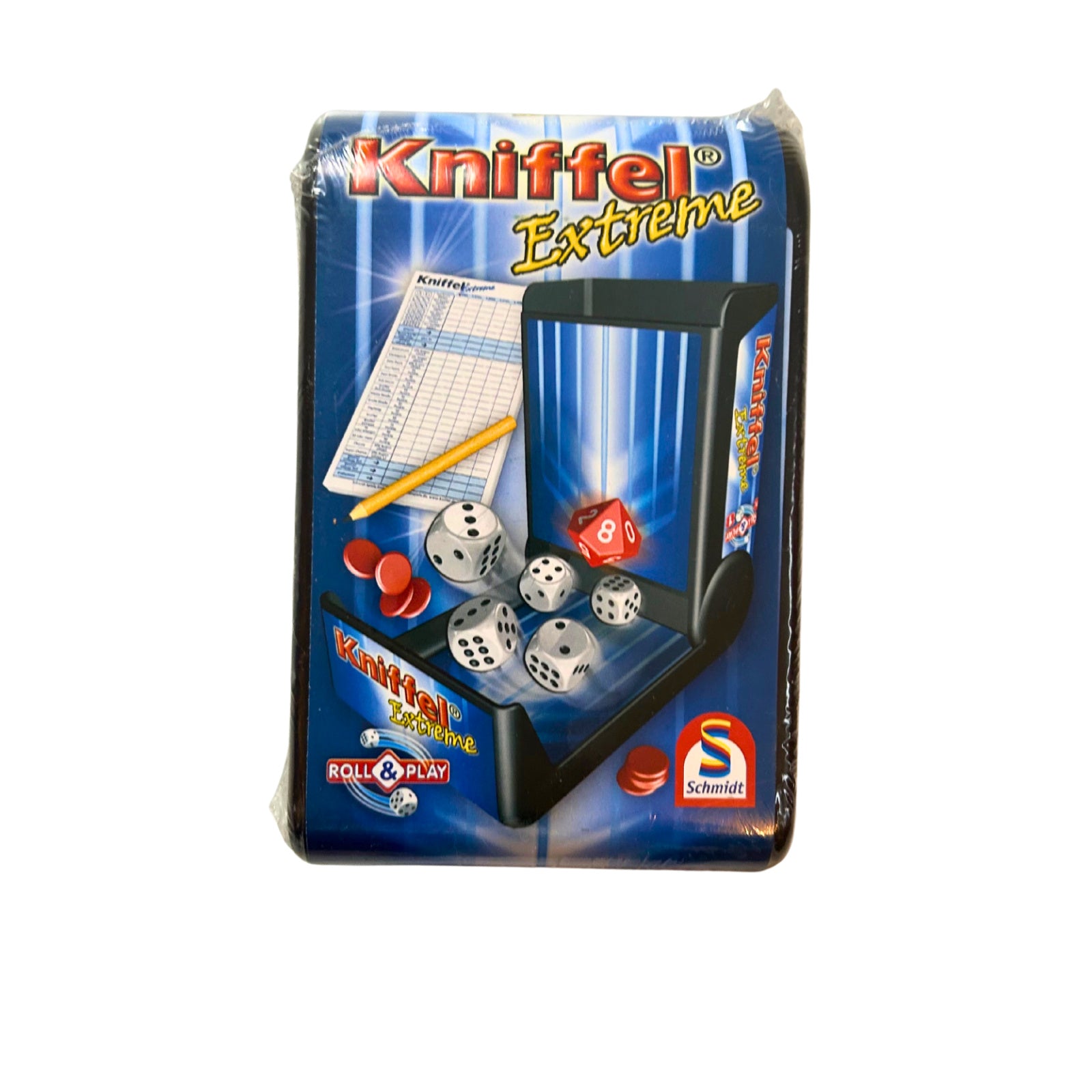 Schmidt Kniffel Extreme Roll and Play Gesellschaftsspiel – SKU A12367 – Würfelspiel neu kaufen bei Brettspielimperium