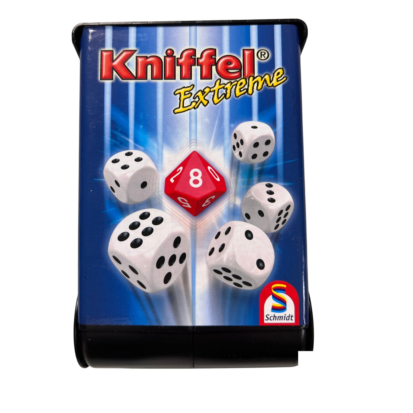 Schmidt Kniffel Extreme Roll and Play Gesellschaftsspiel – SKU A13501 – Würfelspiel gebraucht kaufen bei Brettspielimperium