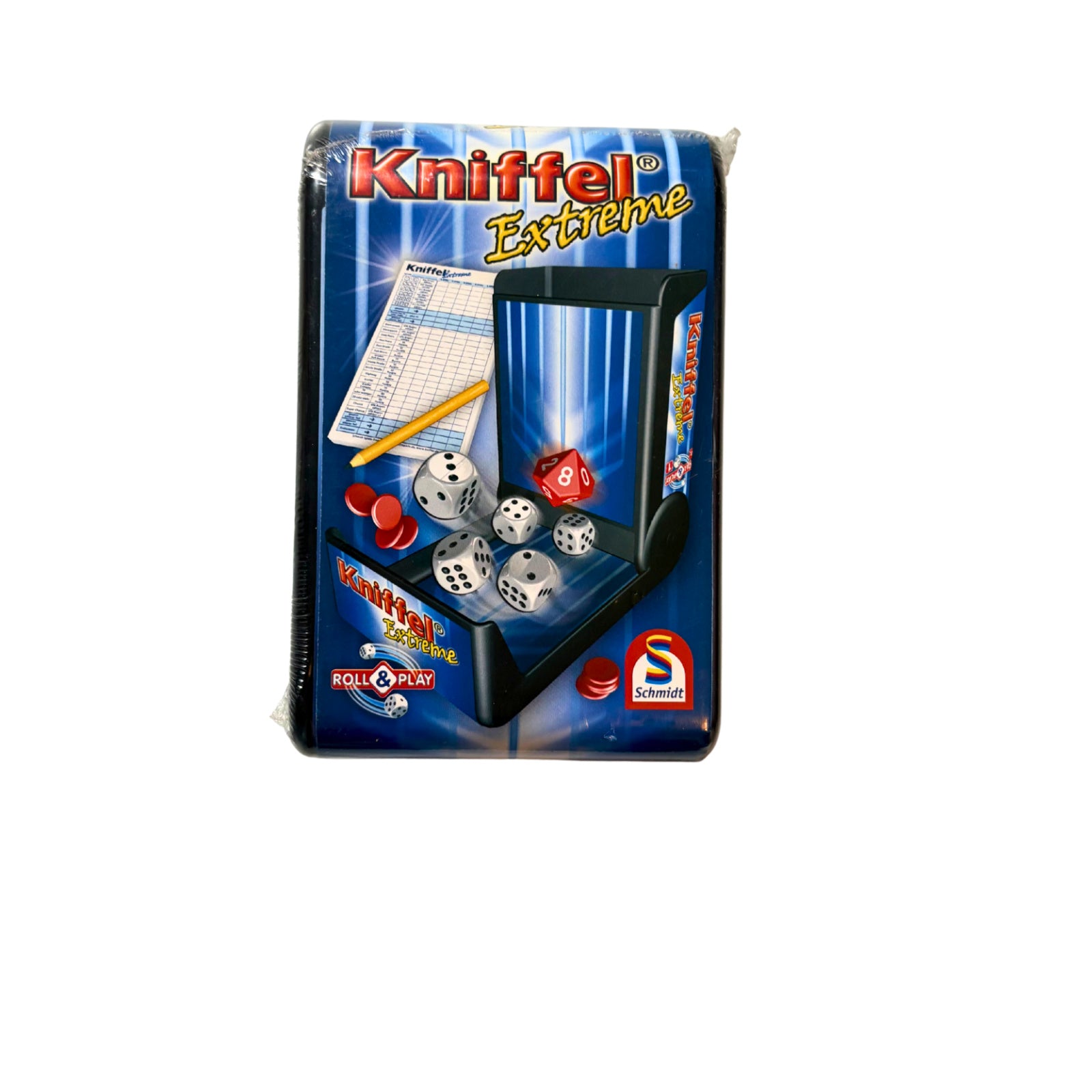 Schmidt Kniffel Extreme Roll and Play Gesellschaftsspiel – SKU A14223 – Würfelspiel neu kaufen bei Brettspielimperium