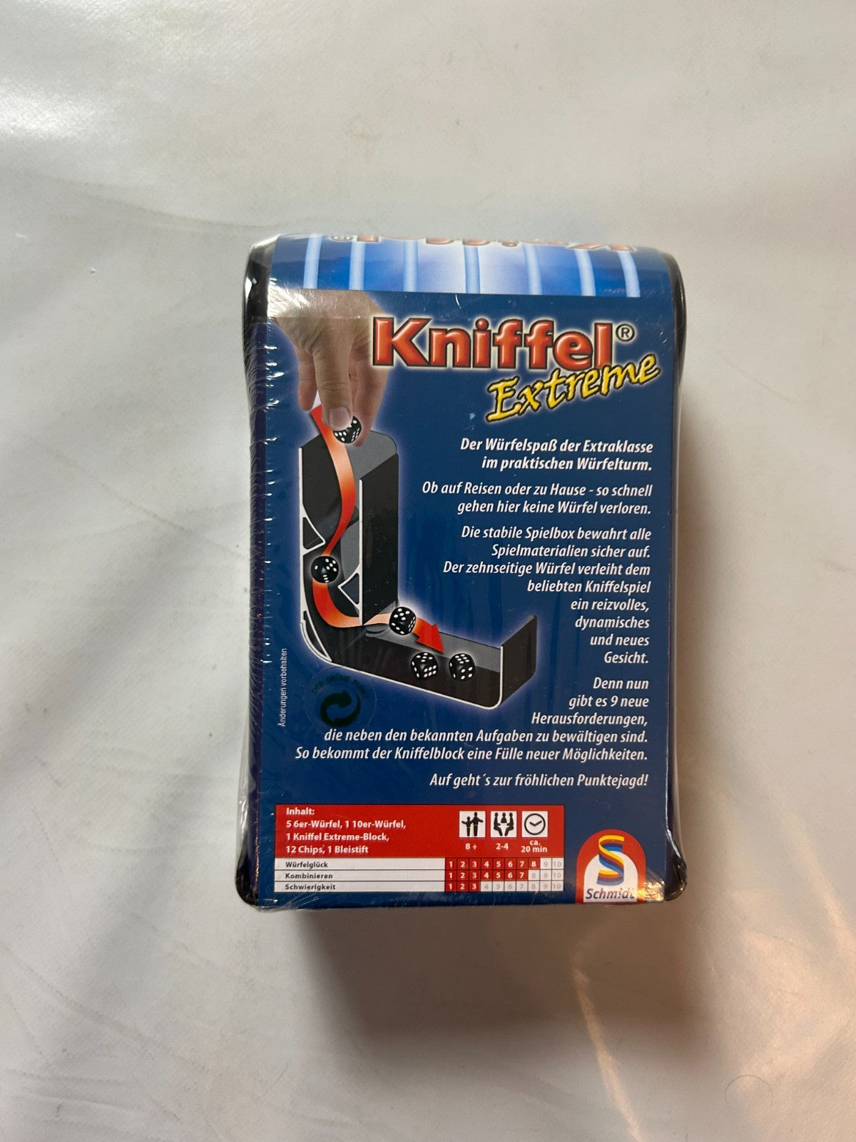 Schmidt Kniffel Extreme Roll and Play Gesellschaftsspiel  Neu in Folie - Ansicht 6