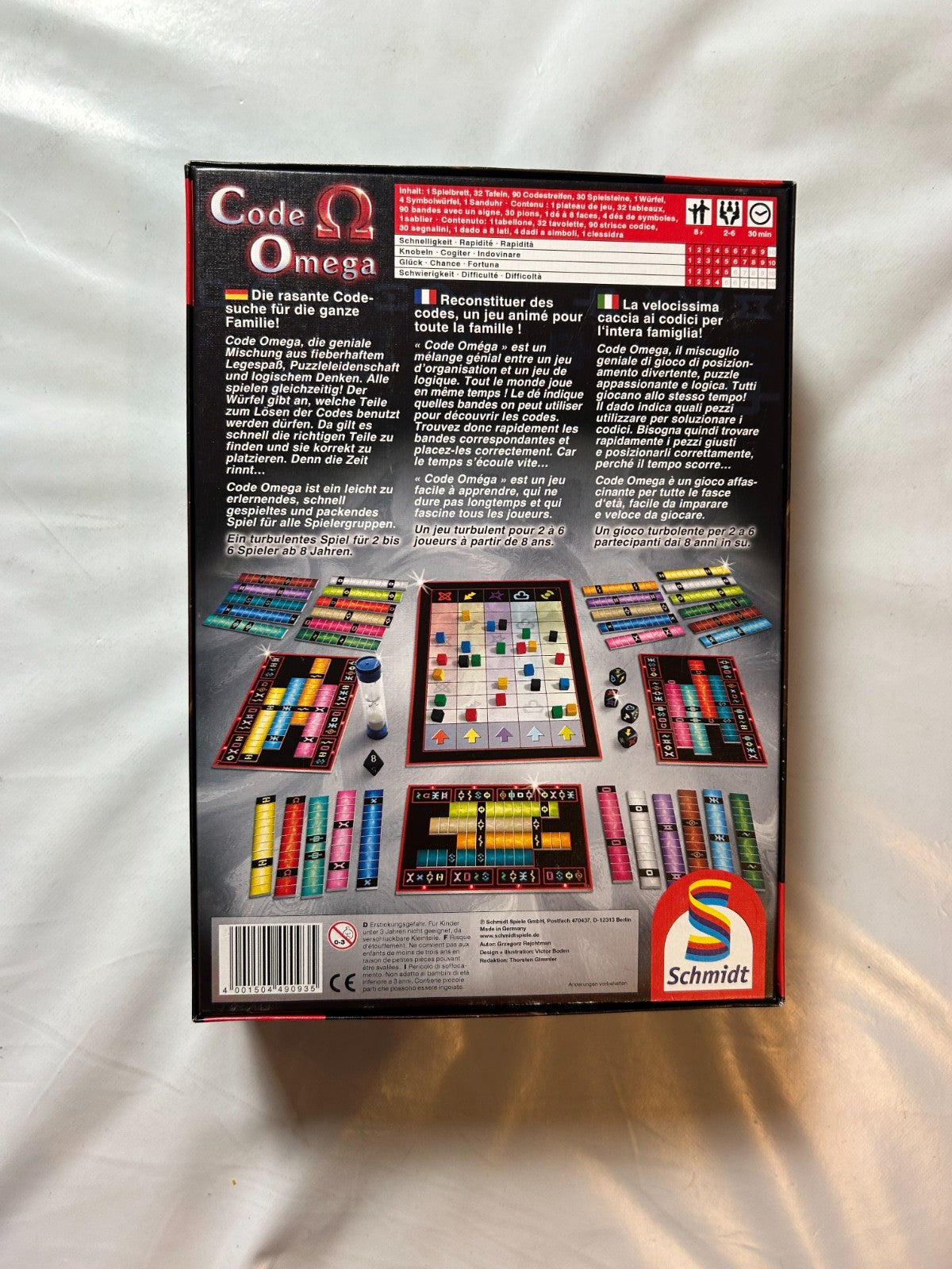 SCHMIDT SPIELE  CODE OMEGA  DIE RASANTE CODESUCHE  Vollständig - Ansicht 8