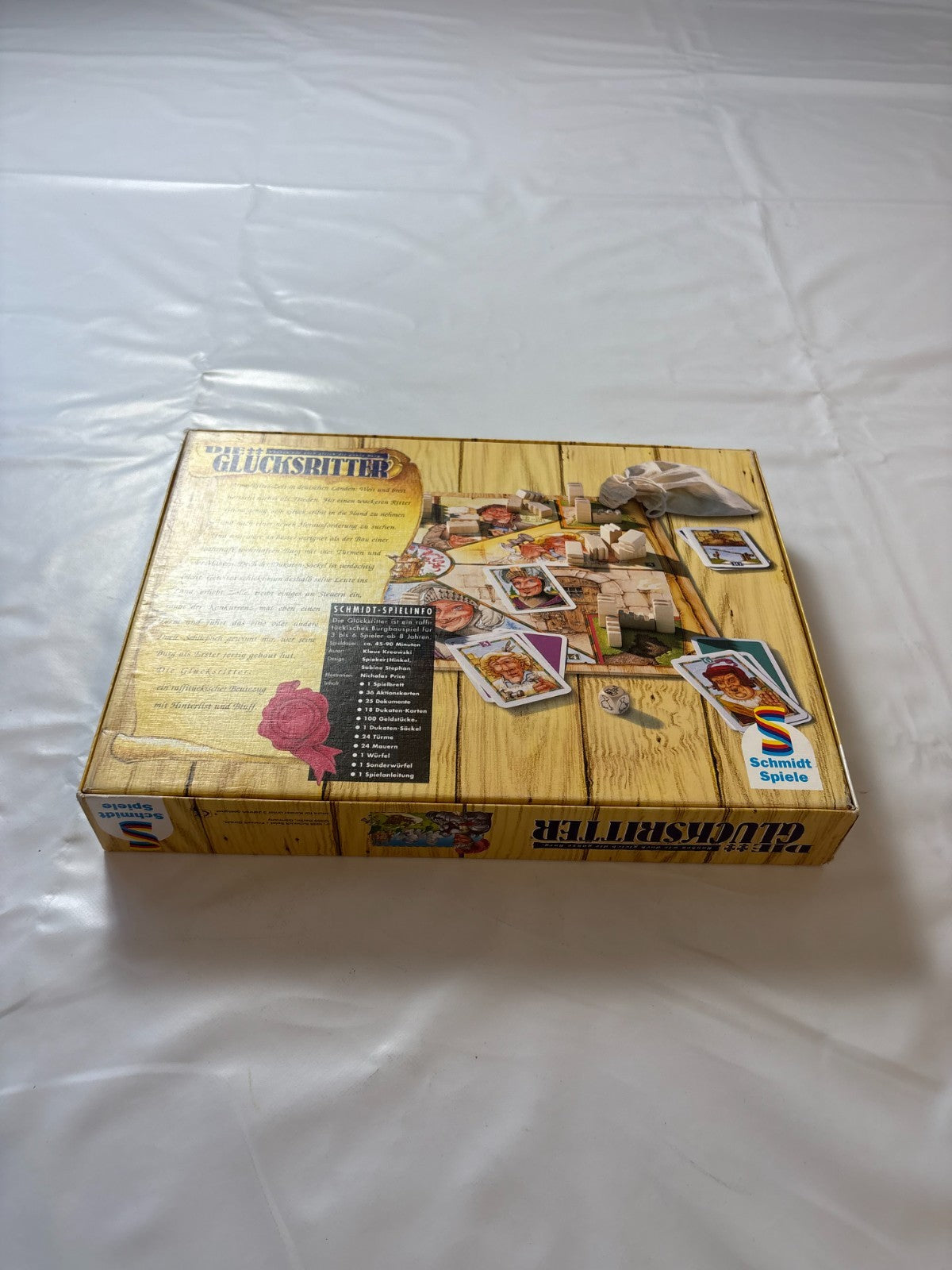 Schmidt Spiele Die Glücksritter - Brettspiel Spiel Familienspiel - Vollständig - Ansicht 12