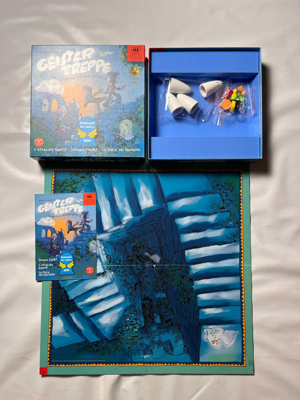 Schmidt Spiele DREI MAGIER SPIELE Geistertreppe  Vollständig - Ansicht 2