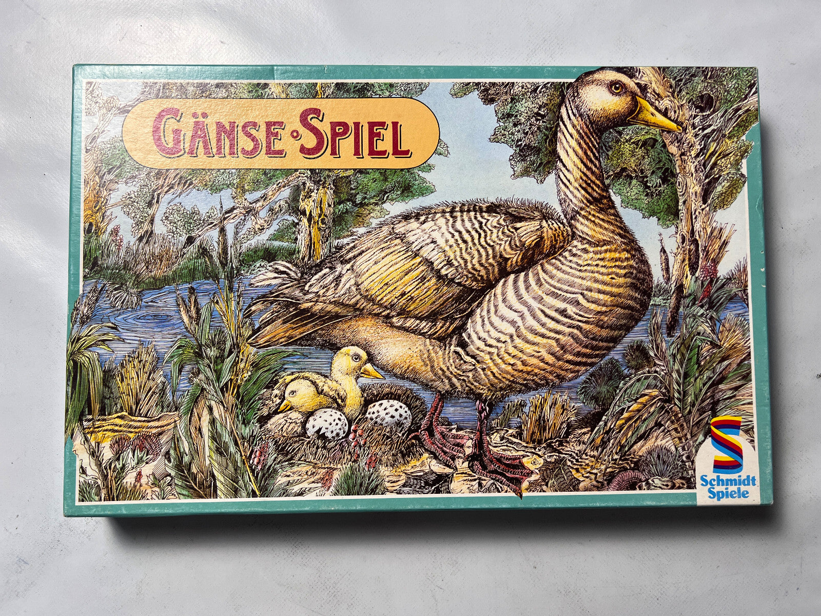 SCHMIDT-SPIELE - Gänse Spiel 01073 Brettspiel - Vollständig - Ansicht 4