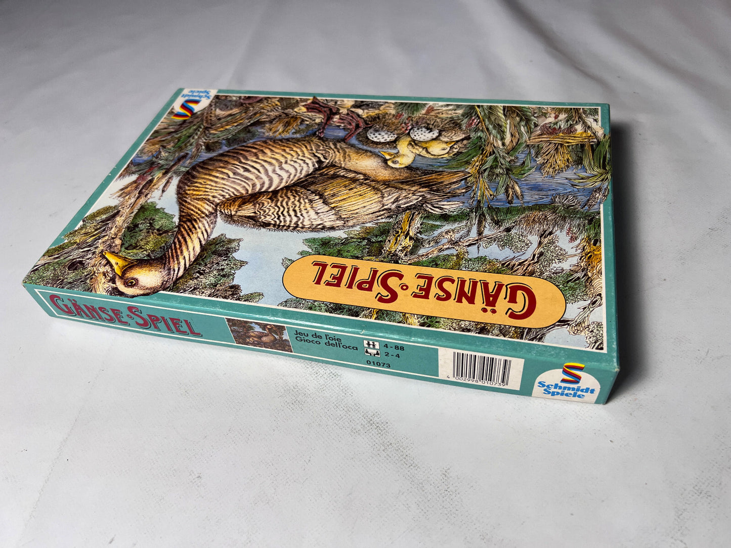 SCHMIDT-SPIELE - Gänse Spiel 01073 Brettspiel - Vollständig - Ansicht 6