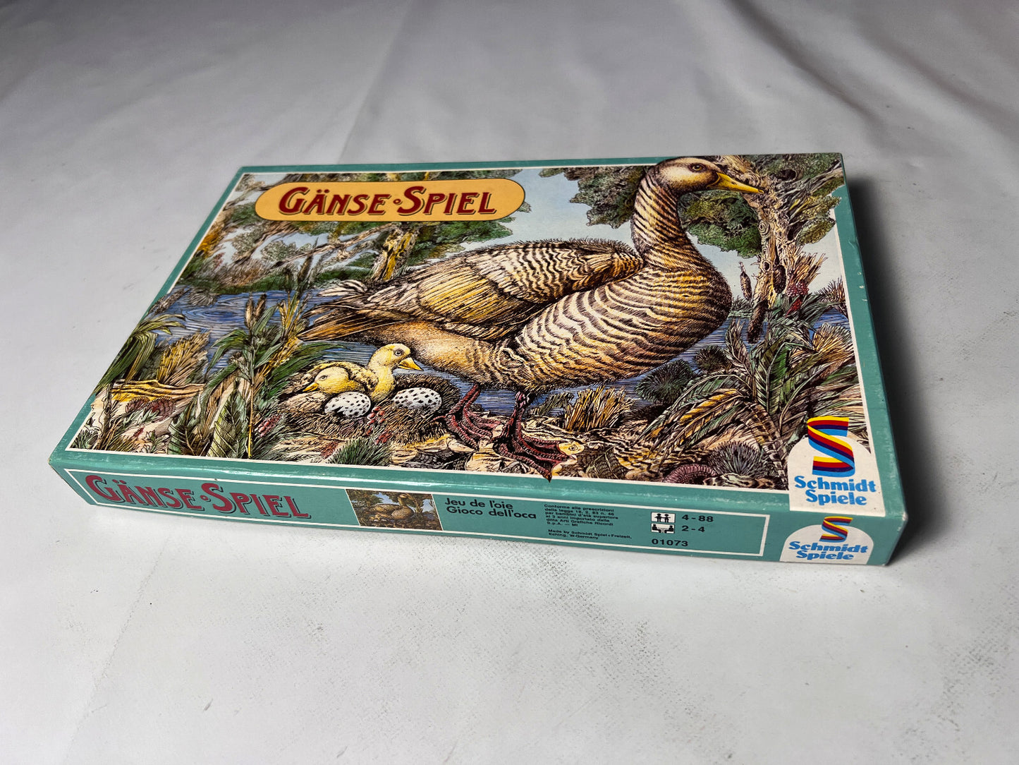 SCHMIDT-SPIELE - Gänse Spiel 01073 Brettspiel - Vollständig - Ansicht 8